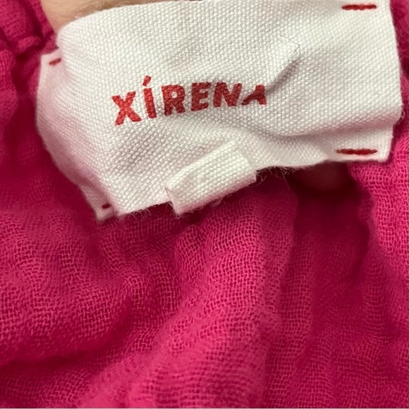 Xirena Size Small - Sonnet Mini Dress - Pink Raspberry - 100% Cotton Gauze - Picture 15 of 16